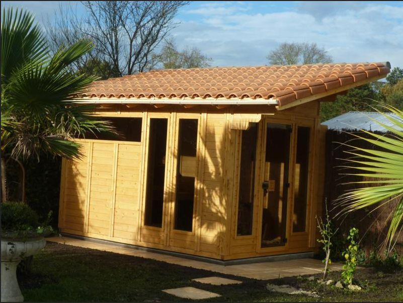 Wille-Sauna Freiheit für die Seele, Außen- und Gartensauna TIRANO 2