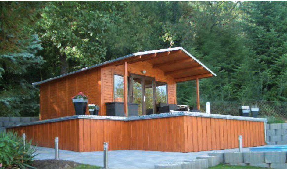 Wille-Sauna Freiheit für die Seele, Außen- und Gartensauna TIRANO 3